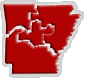 Map of Arkansas - Click on your region to read news in your area