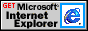 Internet Explorer upgrade icon