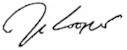 Jim Cooper's Signature