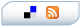 delicious tag on left, rss icon on right