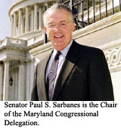 Rotating Photos of Senator Sarbanes