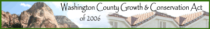 Washington County Growth and Conservation Act Banner
