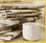 Picture of Coffee Cup By Newspapers