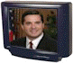 Image of a Television with Rep. Nunes displayed.