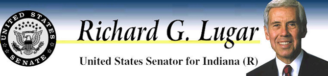 Richard G. Lugar - United States Senator for Indiana
