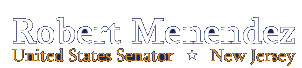 Robert Menendez | United States Senator | New Jersey