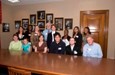 Senator Lincoln meets UALR Sturgis Fellows in her Washington office. width=