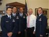 Air Force Reserve Pilots thank Buck for his help on SCLA.