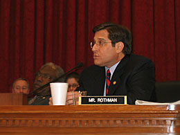 Rep. Rothman at a congressional hearing in March 2006.
