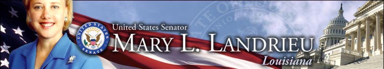 United States Senator Mary L. Landrieu (D-La.)