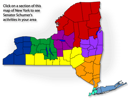 County Map of New York