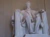 Photo of Lincoln at the Lincoln Memorial