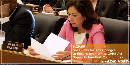 Congresswoman Solis Home Page