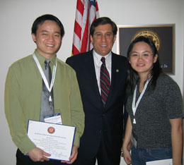 Rep. Rothman with New Jersey Institute of Technology Students