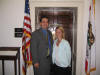Sam Odermatt from Sierra High School visits with Rep. Nunes as part of the National Youth Leadership Conference (NYLC) (June 2005)