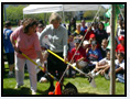 Planting trees for the future.  Judy helps the town of Darien celebrate national Arbor Day.
