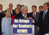 photo, health section, speaker hastert at prescription drug conference