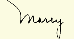 Marcy's signature
