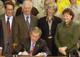Signing of Healthy Forests