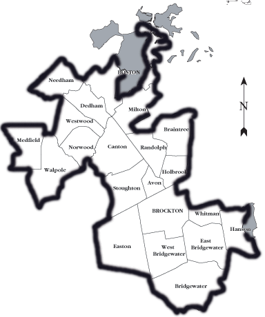 Map of 9th Congressional District