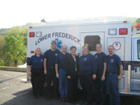  Congresswoman Schwartz meets with representatives of the Lower Frederick Regional Ambulance Corps