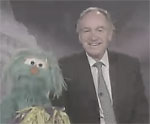 Screen capture of Tom Harkin and Rosita's public service announcement on nutrition
