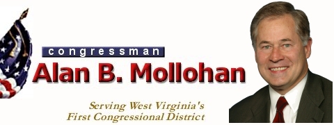 Congressman Alan B. Mollohan, Serving West Virginia's First District
