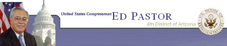 Image, banner for Ed Paston 4th District of Arizona