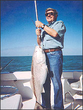 Nebraska?s Senator Ben Nelson caught this redfish in December 2004 off the coast of Florida near Naples. 