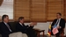 Sen. Martinez and Sen. Coleman discuss Plan Colombia with Colombian President Alvaro Uribe. 

