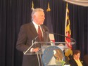 Hoyer Speaks at the Groundbreaking of the NOAA Center for Weather and Climate Prediction in College Park.