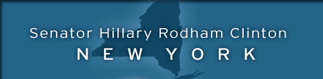 Senator Hillary Rodham Clinton: NY