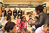 Congressman Van Hollen participates in a performance of the Metropolitan Center for Assault Preventions (METROCAP) "READY!" workshop at Garrett Park Elementary School.  The workshop is a group-participation program based on the story of Little Red Riding Hood. The goal of the program is to help build awareness of physical assault, sexual abuse and bullying