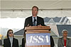 Congressman Van Hollen attends the groundbreaking ceremony for the Jewish Social Service Agencys new headquarters
