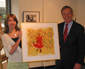 the winner of the 2006 Congressional Art Competition with Congressman Akin