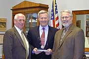 Rep. Peterson receives an award