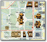 Map of the Capitol Grounds