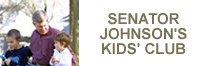 Senator Tim Johnson's Kid's Club Web Page