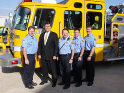 Congressman Cole discusses how Congress can help first responders with the Norman Fire Department