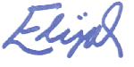 Congressman Cummings' signature