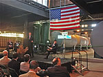 Congressman Ford speaks at the Milagro Biofuels Plant Grand Opening