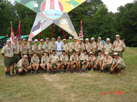 Congressman Luis G. Fortuo visits Boy Scouts from Puerto Rico participating  
in the Boy Scouts of America Jamboree in Fort A.P. Hill, Virginia. 
  
 
   
