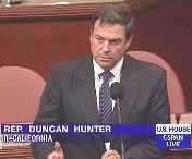 Rep. Hunter speaking on the House Floor