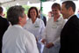 Photo: June 5, 2006 - Congressman Kirk speaks with doctors from Condell Medical Center in Libertyville about Condells plans to upgrade to a Level 1 Trauma Center.