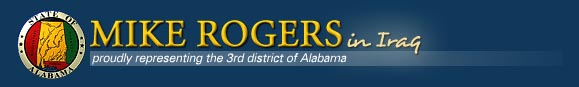 Mike Rogers, proudly representing the third district of Alabama