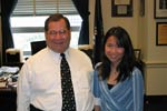 Nadler with Lila Yuen