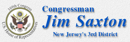 Congressman Jim Saxton