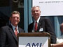 Mike and Arlen Whitrock, Public Affairs Manager at AMI in Pocatello.