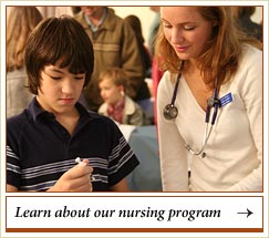 Learn about our nursing program