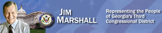 Jim Marshall, Representing the People of Georgia's Third District